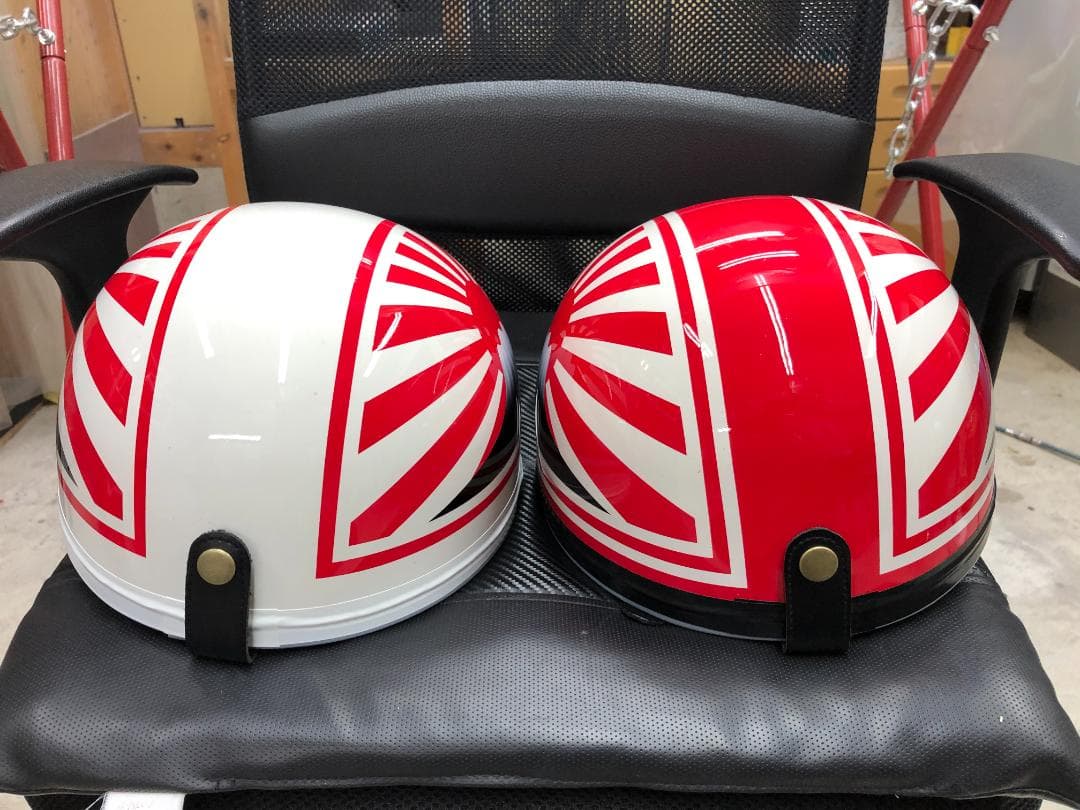 コルク半　カスタム　富士日章　三つボタン　白赤赤白　文字無　セット　高級クリヤ