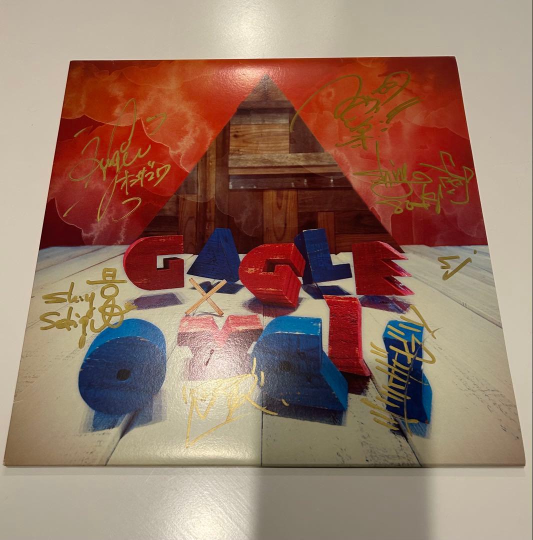 GAGLE vs OVALL ガグル オーバル / サイン入　レコード