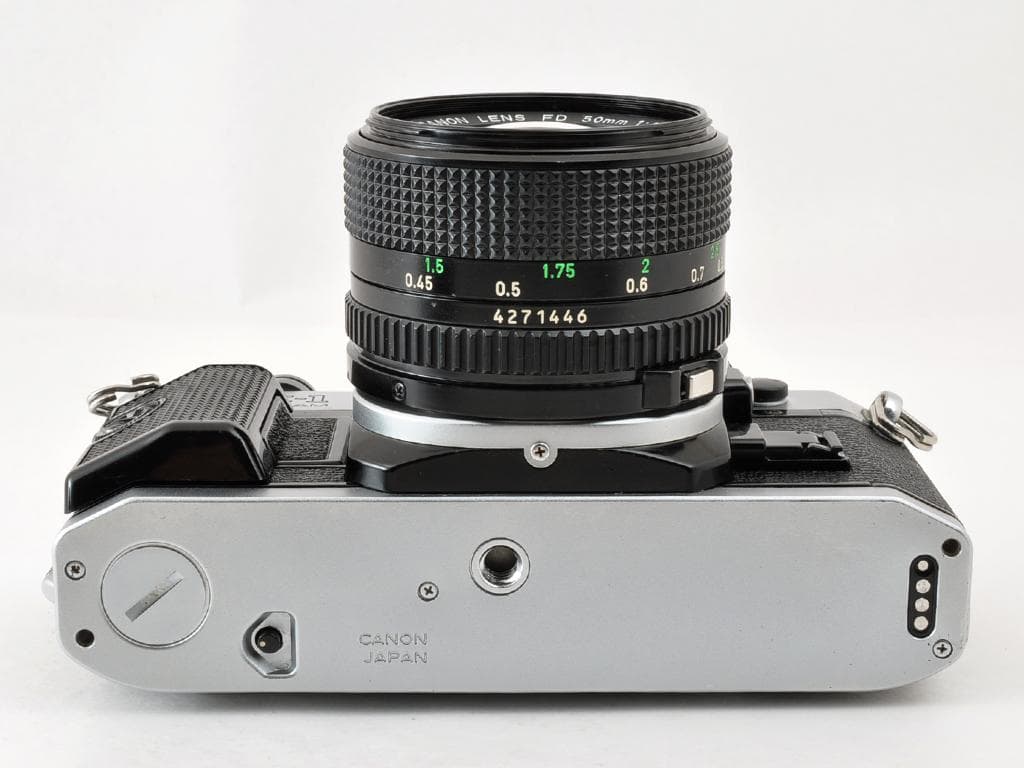 キヤノン AE-1 PROGRAM シルバー NFD 50mm f1.4 完動品