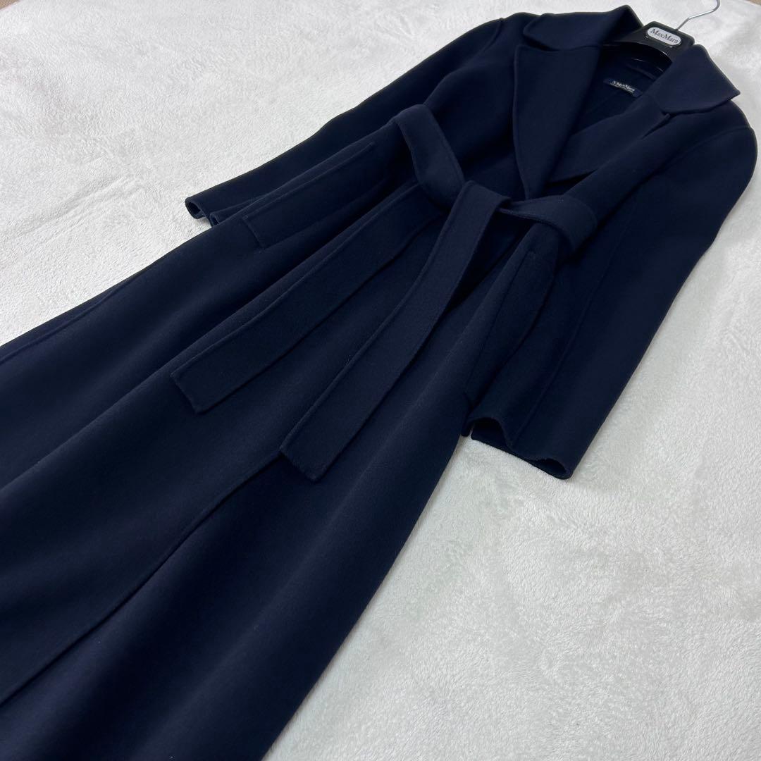 美品✨着丈118✨クチートアマーノ✨マックスマーラ　ベルテッド　ロングコート