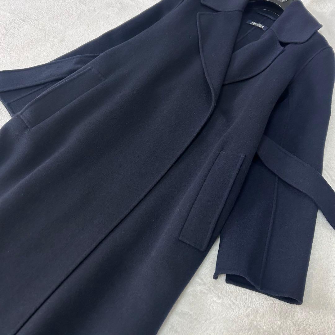 美品✨着丈118✨クチートアマーノ✨マックスマーラ　ベルテッド　ロングコート