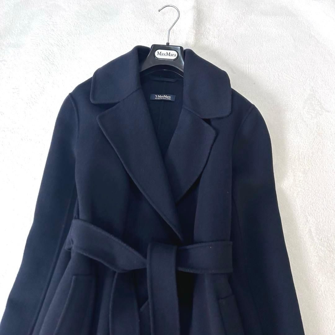 美品✨着丈118✨クチートアマーノ✨マックスマーラ　ベルテッド　ロングコート