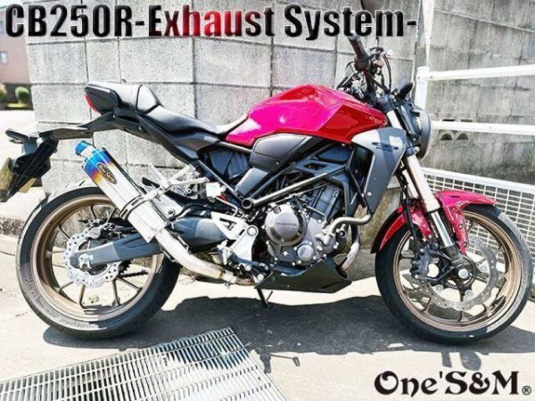 W2-231TL CB250R MC52用 スリップオン マフラー