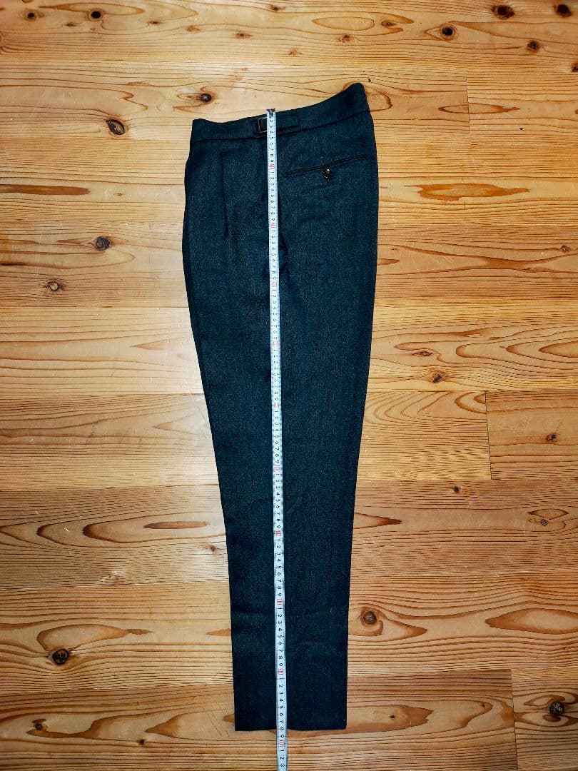 【美品】BERWICH ベルウィッチ スコッチ　ウールスラックス44