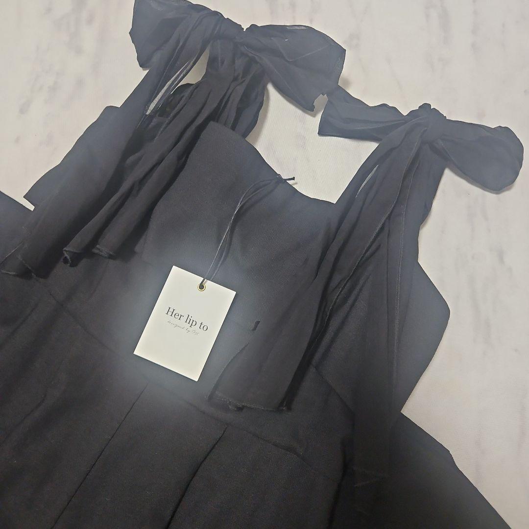 サロペット・オーバーオール・オールインワン Herlipto Ribbon Romper