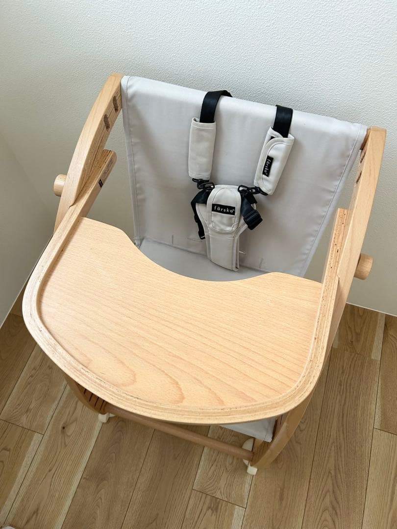 美品färska ScrollChair Plus ベビーチェア 専用クッション