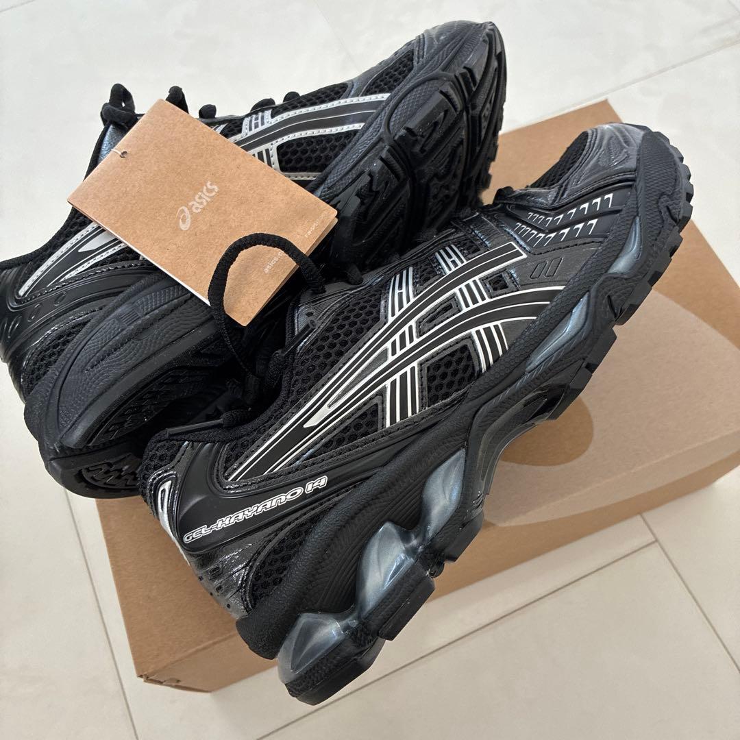 asics GEL-KAYANO 14 ブラック/ピュアシルバー 24.0cm