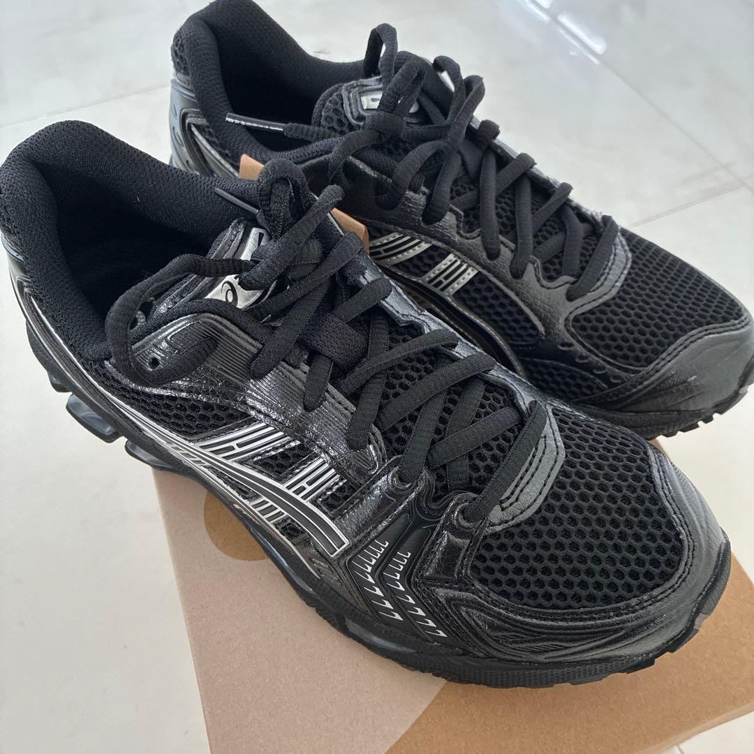asics GEL-KAYANO 14 ブラック/ピュアシルバー 24.0cm