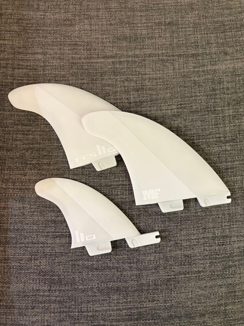 【新品】FCS2 ミックファニング ツインスタビ フィン White