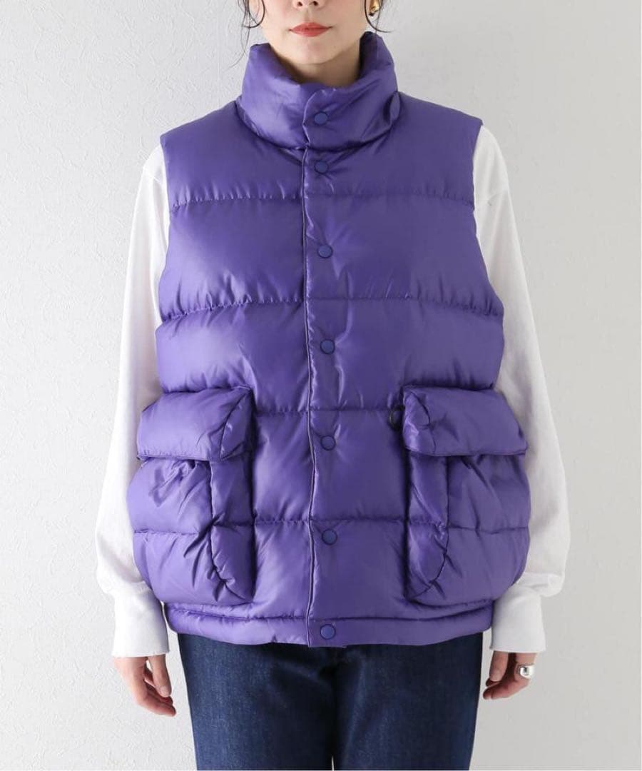 限定値下げ★DAIWA PIER39■テックバックパッカーダウンベスト　パープル