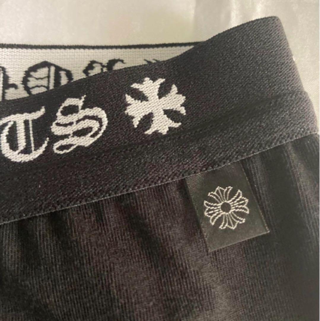 新品◆CHROME HEARTS◆ クロムハーツ レギンス スパッツ 黒無地 Ｓ