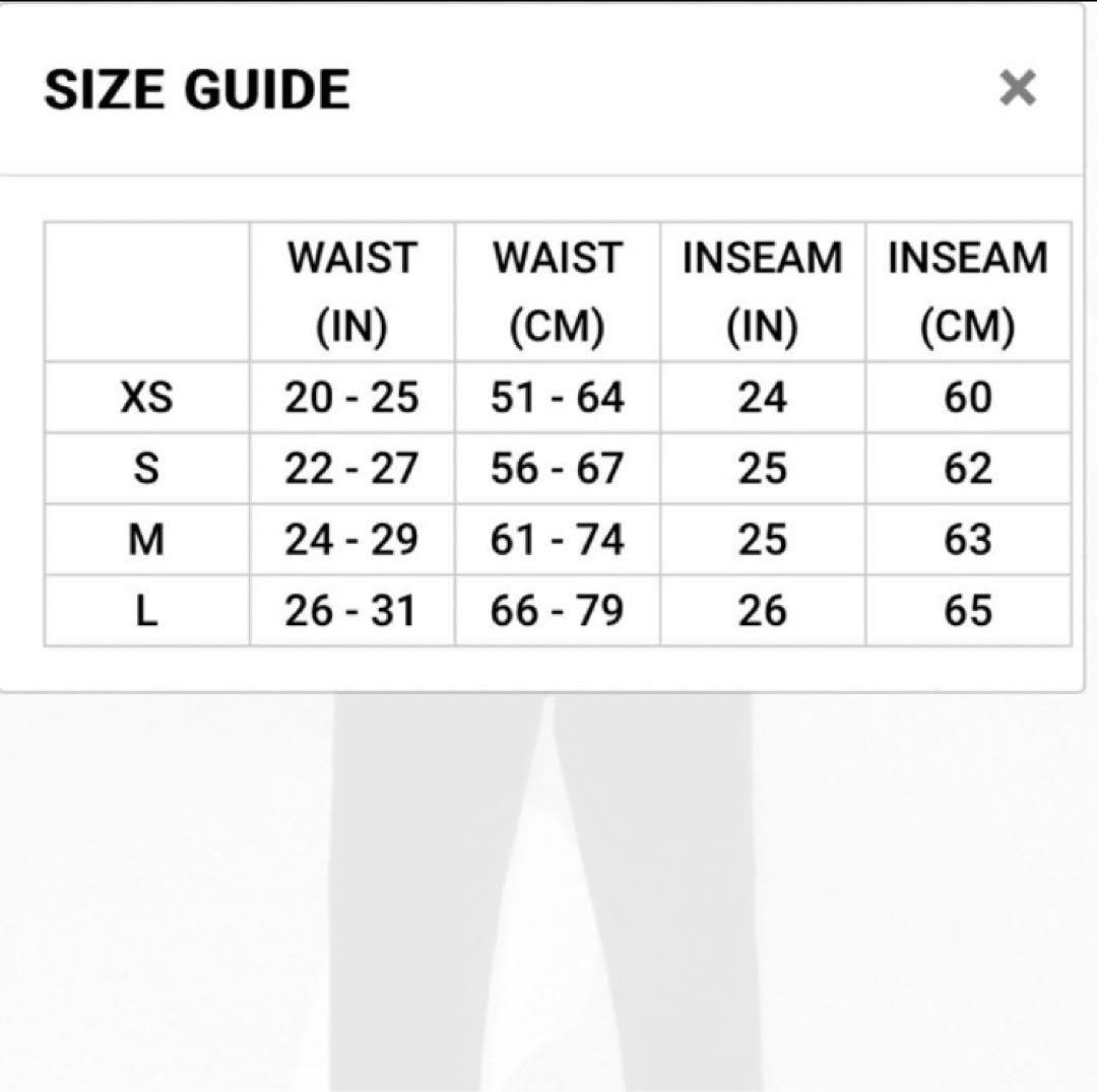 新品◆CHROME HEARTS◆ クロムハーツ レギンス スパッツ 黒無地 Ｓ