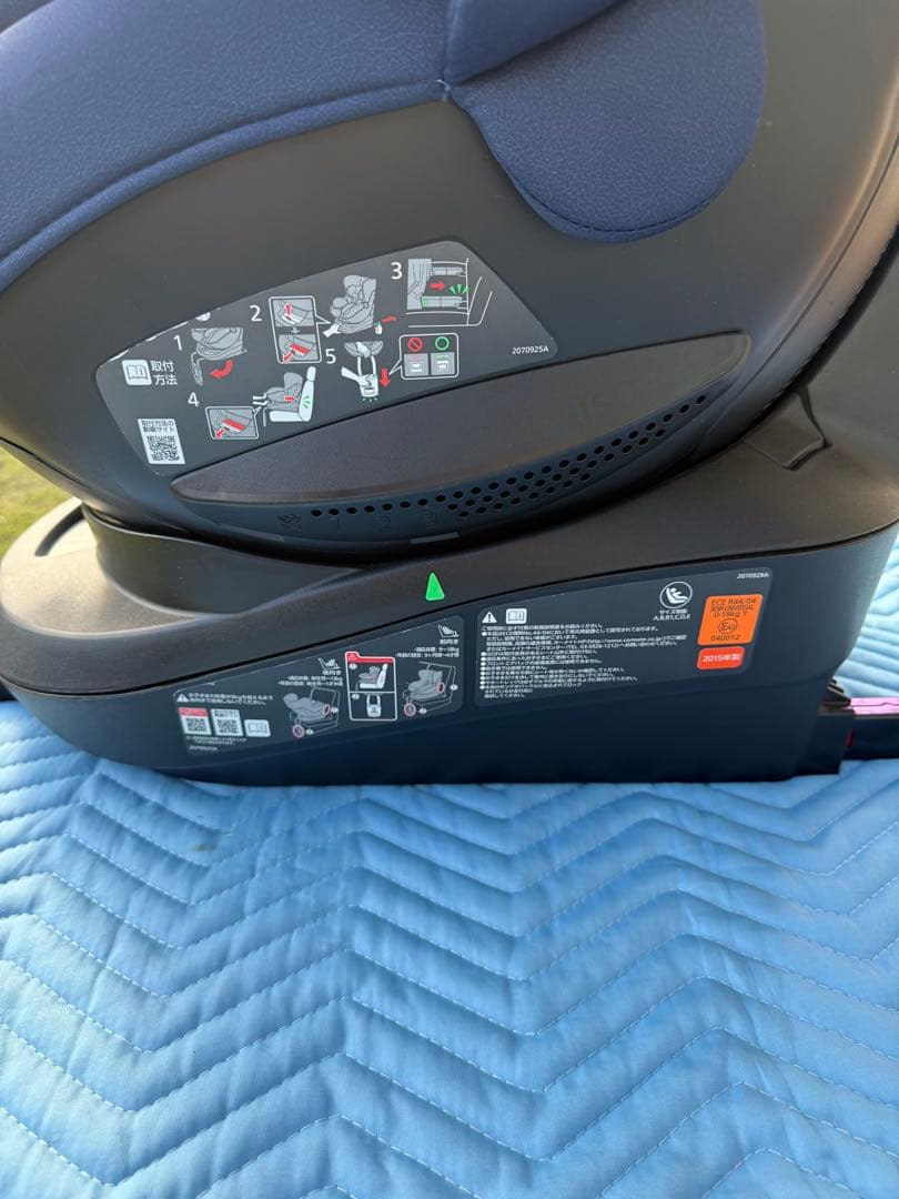 エールベベ クルット3i グランス 新生児 回転式 ISOFIX