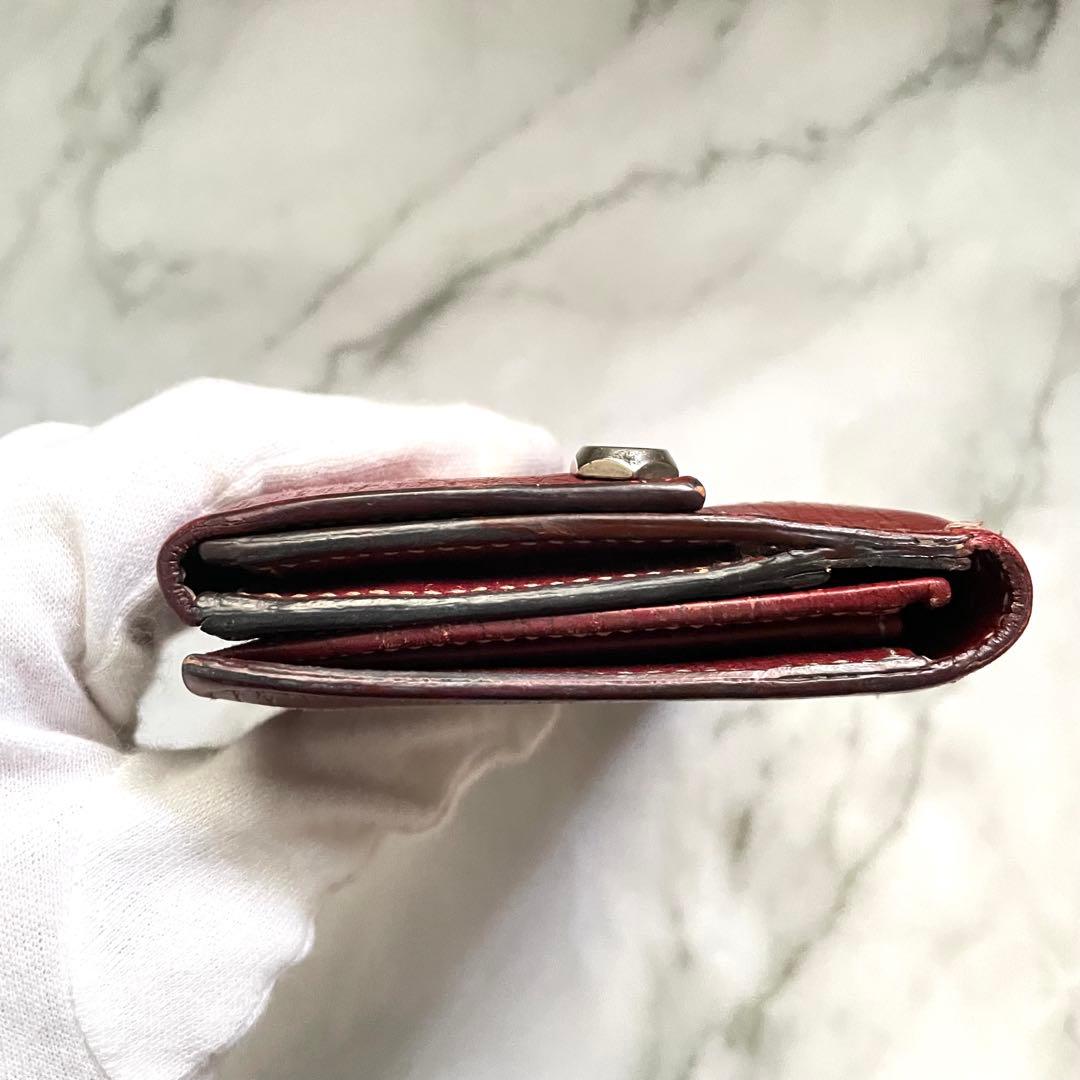 GUCCI グッチ　 GG キャンバス　スタッズ　Wホック　長財布　0113-④