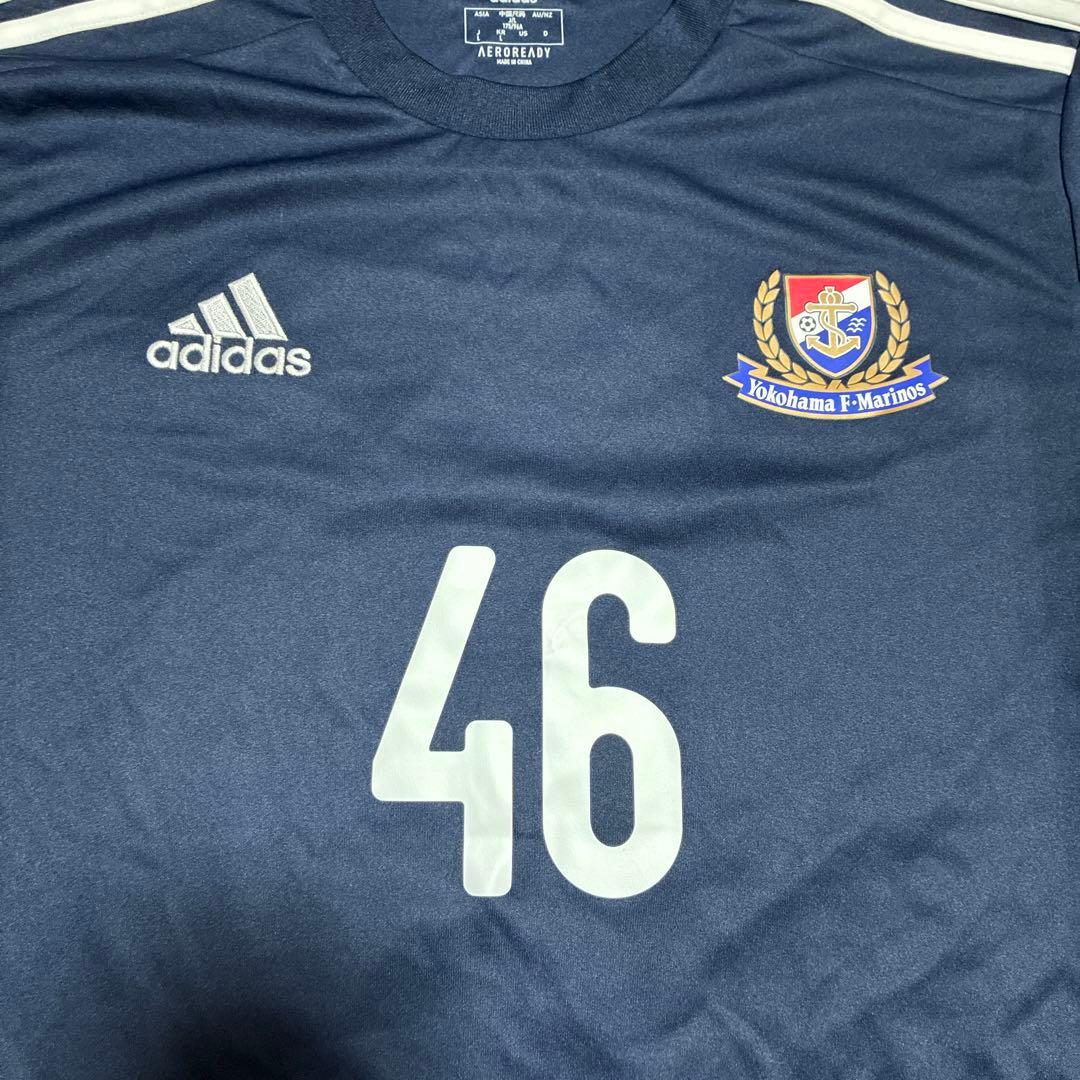 横浜F・マリノスadidas 46サイズ ネイビー