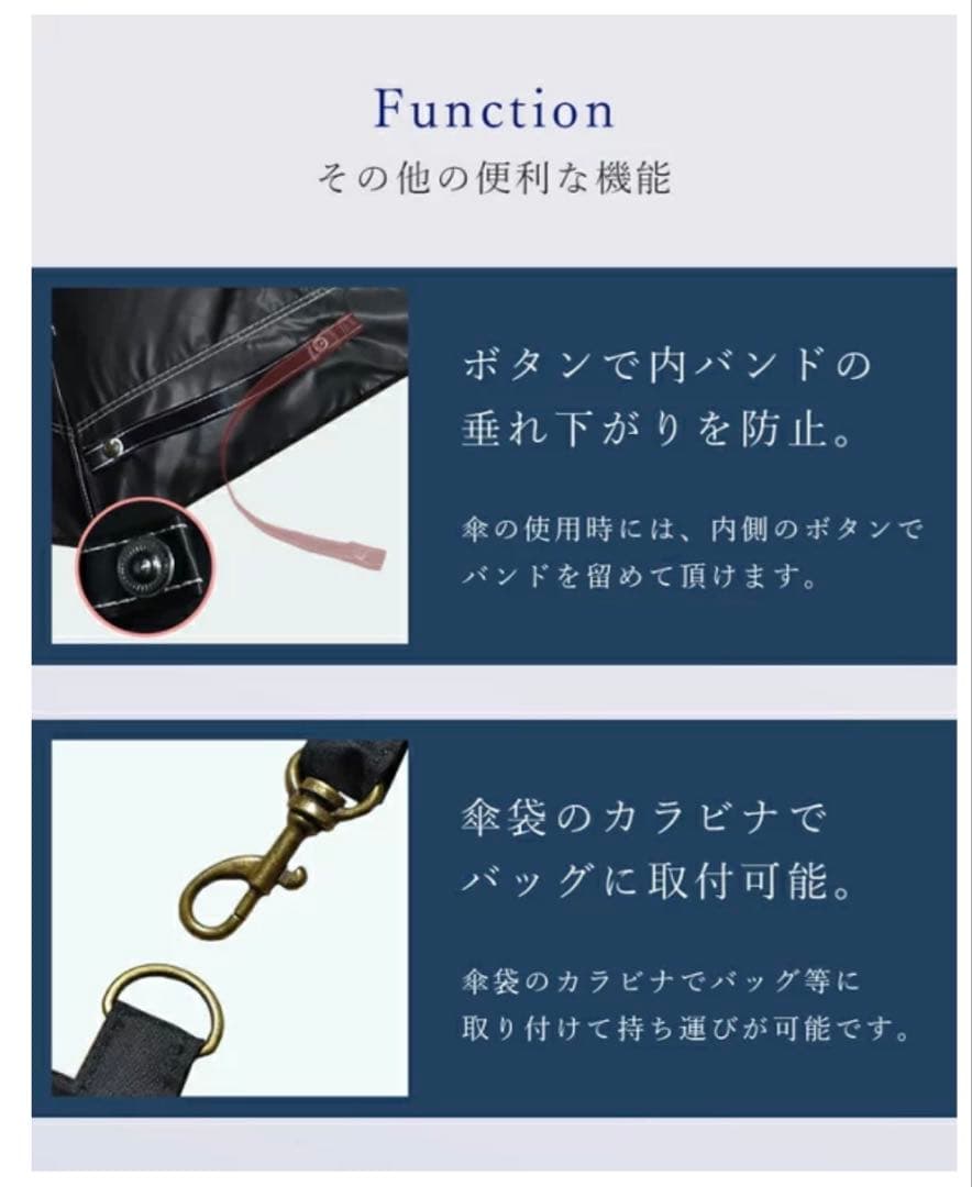 芦屋ロサブラン日傘 晴雨兼用 折りたたみ2段 シングルフリル (傘袋付)