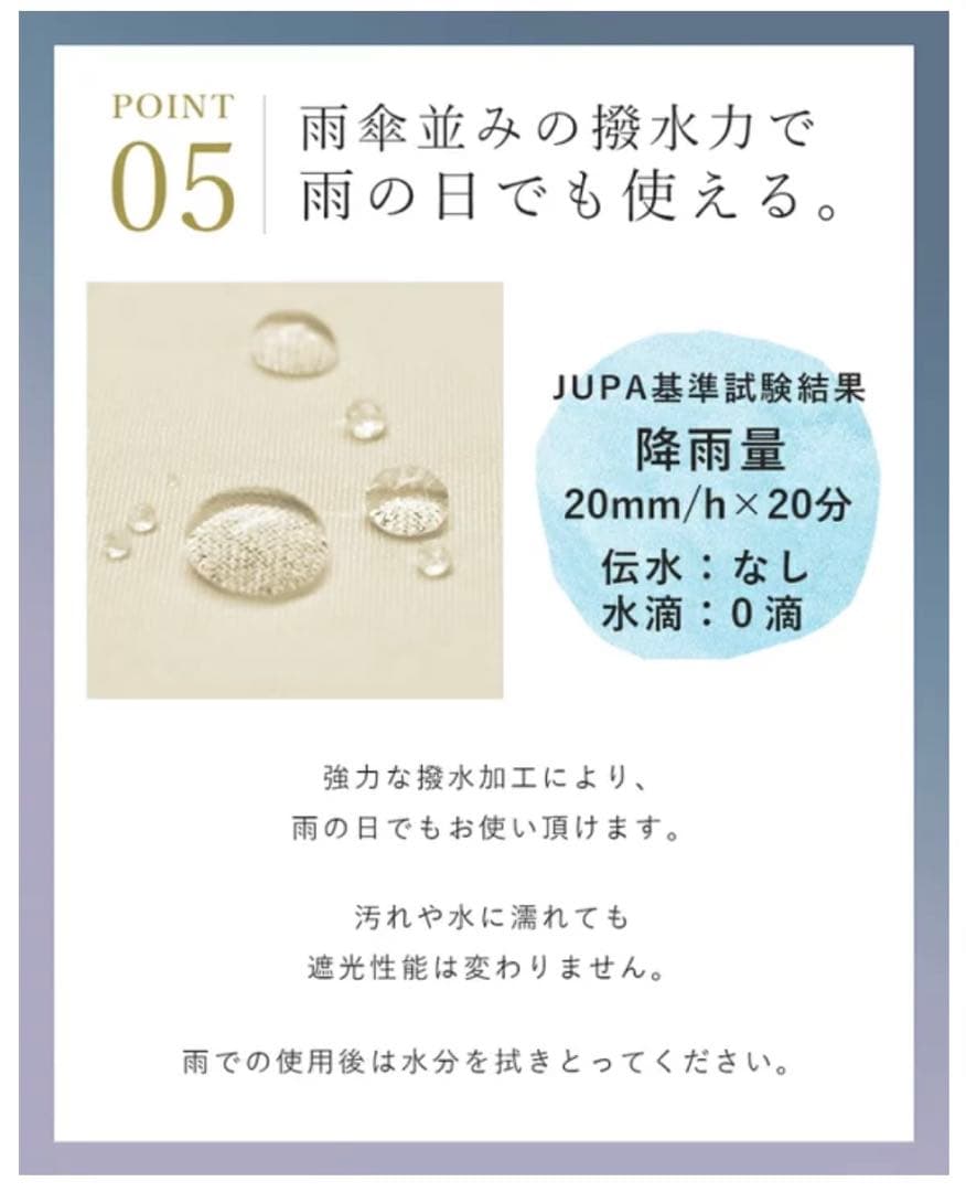 芦屋ロサブラン日傘 晴雨兼用 折りたたみ2段 シングルフリル (傘袋付)