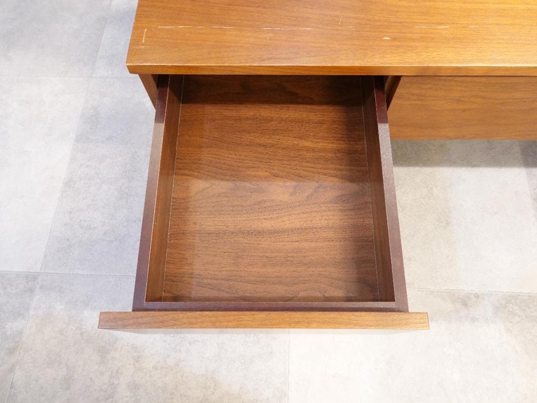 木製 ローテーブル 引き出し付き｜ノーブランド｜シンプルデザイン