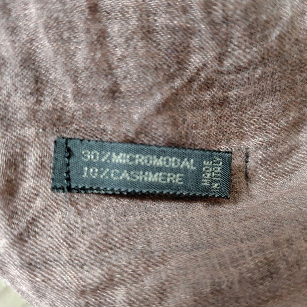 お値下げ　ファリエロサルティ　ブラックピンク ストール　アズーラ　大判