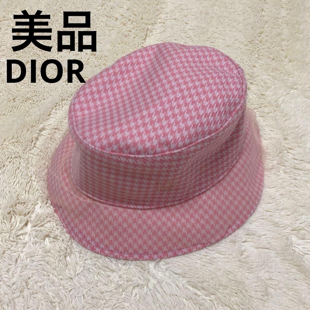 【美品】DIOR キッズ 大人もOK バケットハット