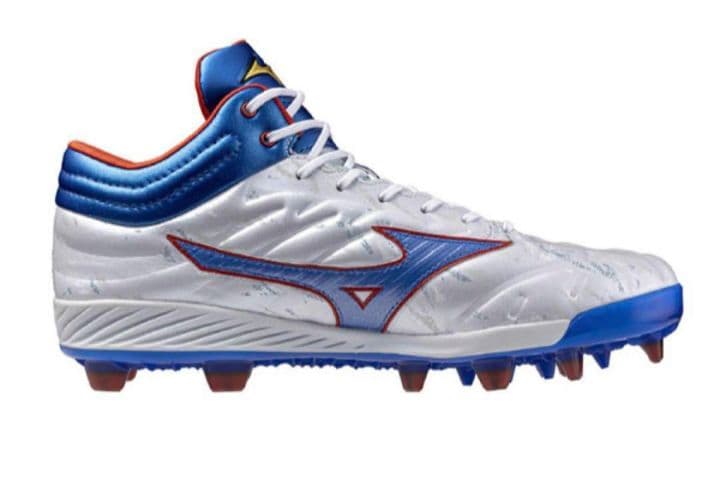 ミズノプロ　ポイントスパイク　クッションレボプロ MID　袋付き