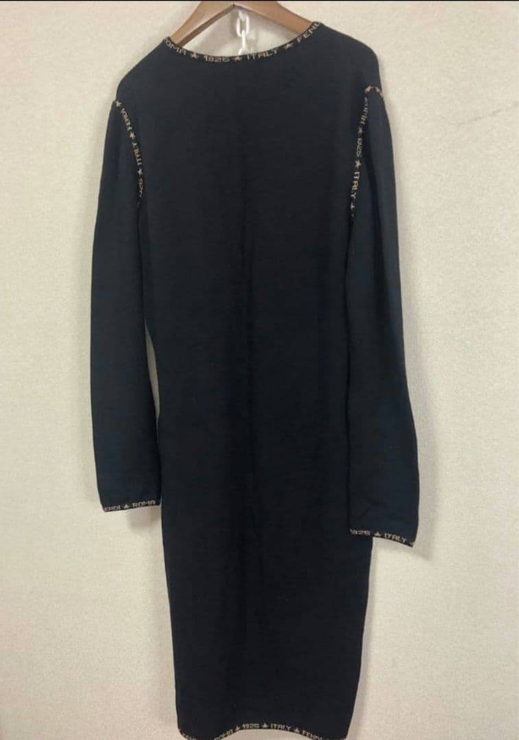 FENDI　フェンディ　ニット　ワンピース　黒