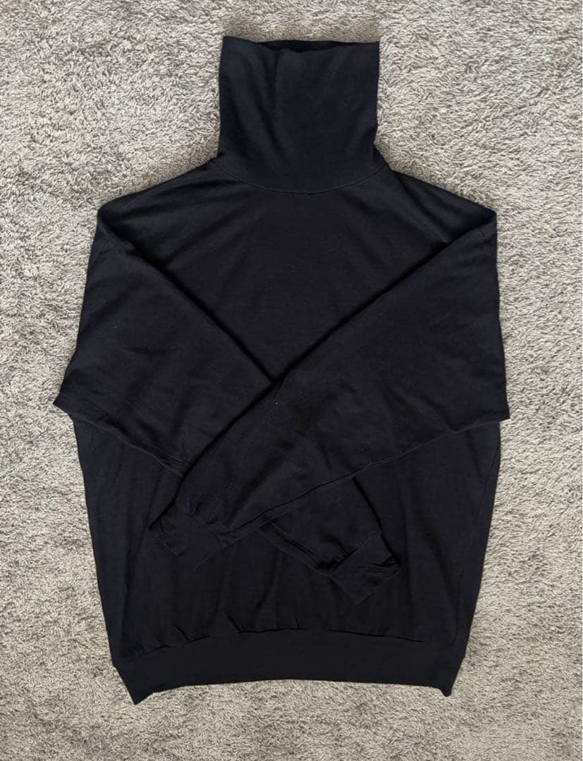 COMOLI 22AW ウール天竺長袖タートルネック サイズ3