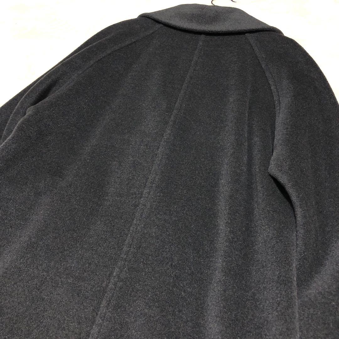 未使用級　マックスマーラ　チェスターコート　ラナバージンウール100%✨　グレー