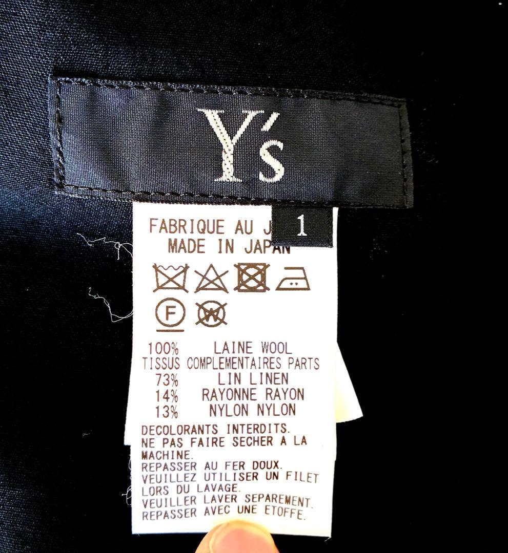 Y’s サルエルパンツ　ブラック