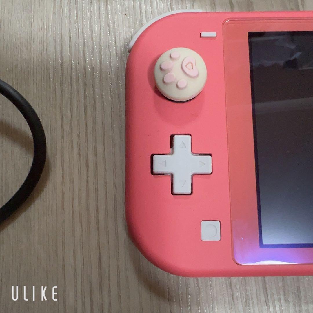 最終価格 ニンテンドースイッチ ライト ピンク 2022年製 カセット付き