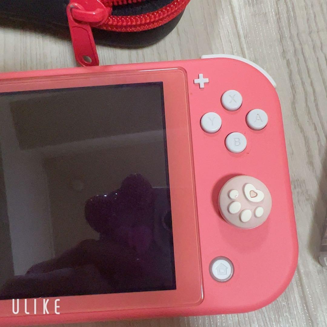 最終価格 ニンテンドースイッチ ライト ピンク 2022年製 カセット付き