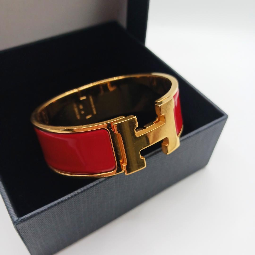 【美品】HERMES エルメス クリッククラック PM バングル ブレスレット