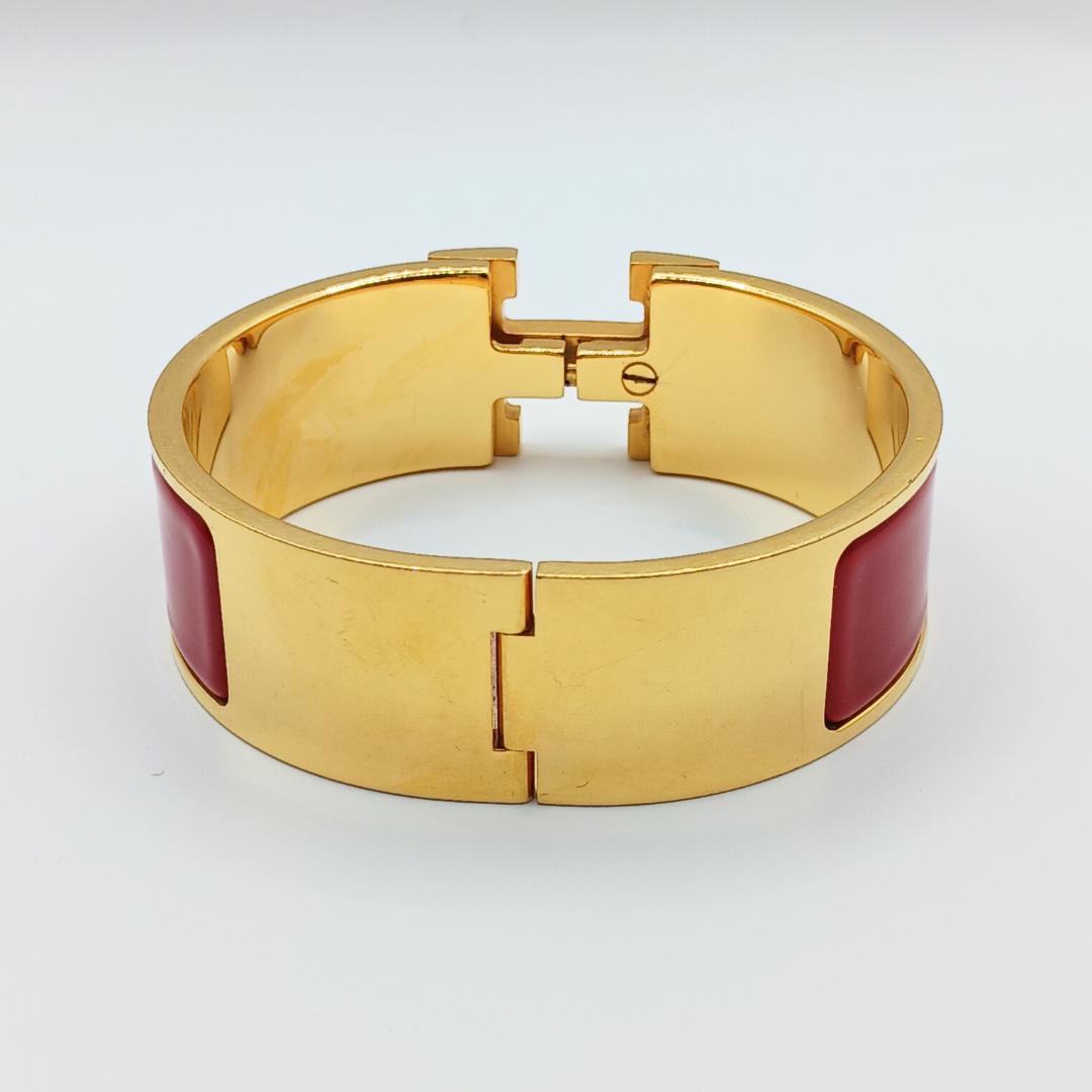 【美品】HERMES エルメス クリッククラック PM バングル ブレスレット