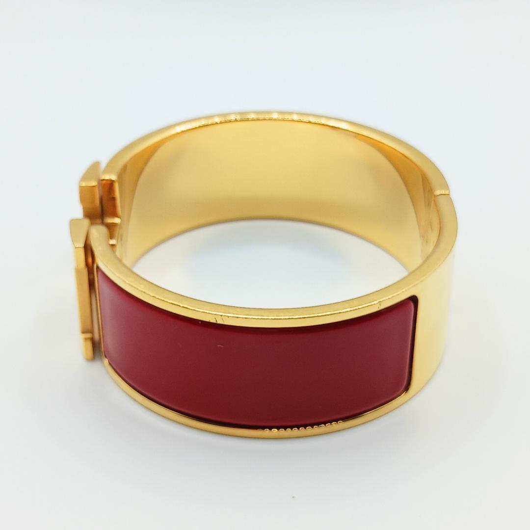 【美品】HERMES エルメス クリッククラック PM バングル ブレスレット