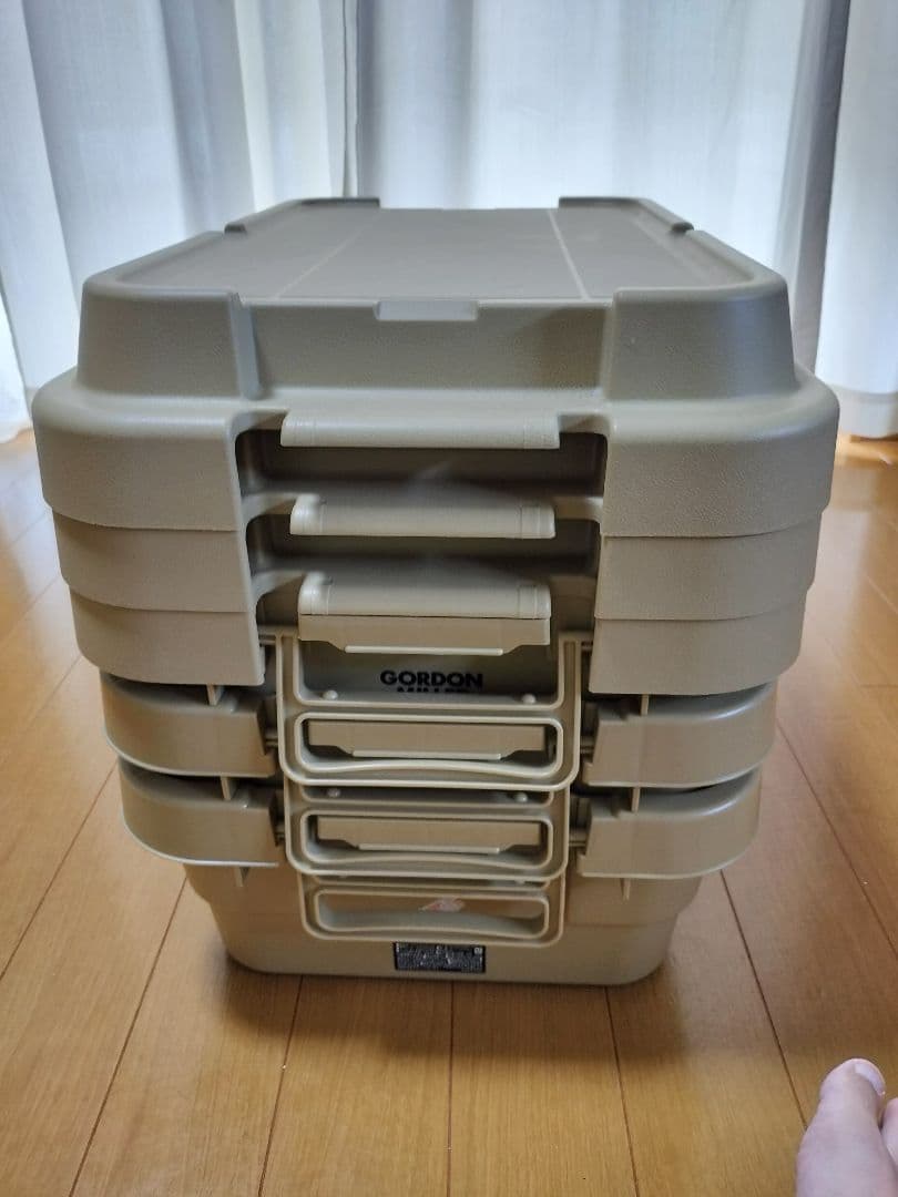 GORDON MILLER スタッキング収納ボックス 　30l 3個セット