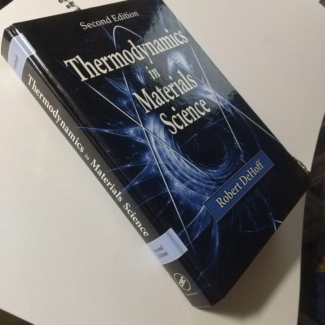 洋書 Thermodynamics in Materials Science