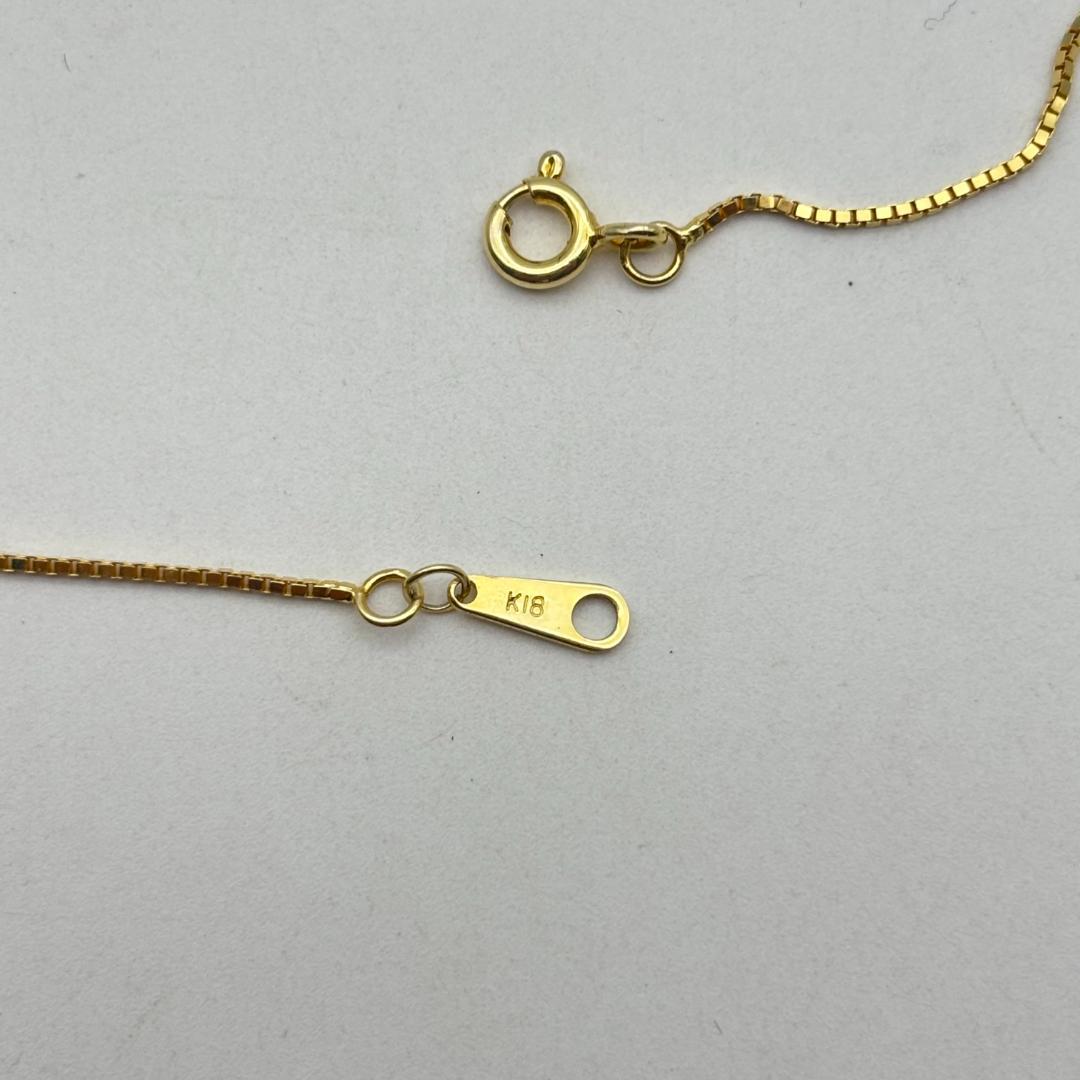 ⭐ 極美品 ✨K18金 ネックレス 1.65g ロブスタークラスプ