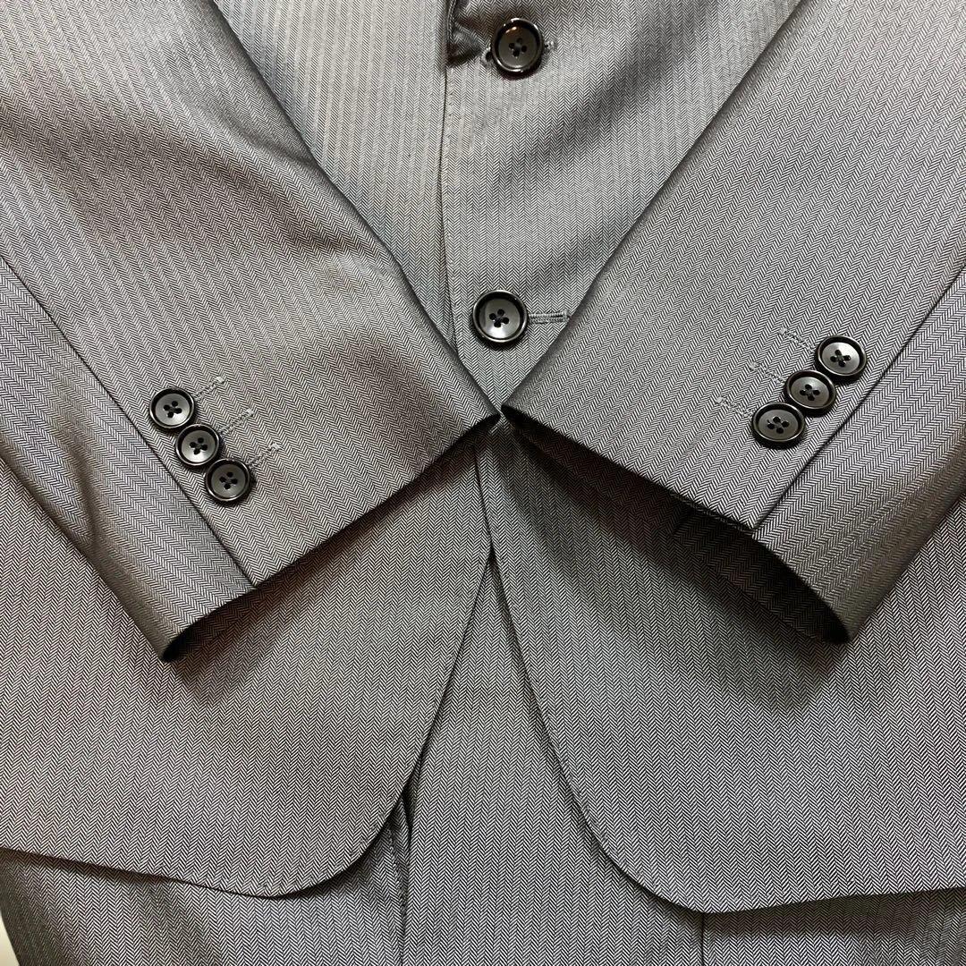 未使用級 セマンティックデザインスリーピース ベストL相当 グレー