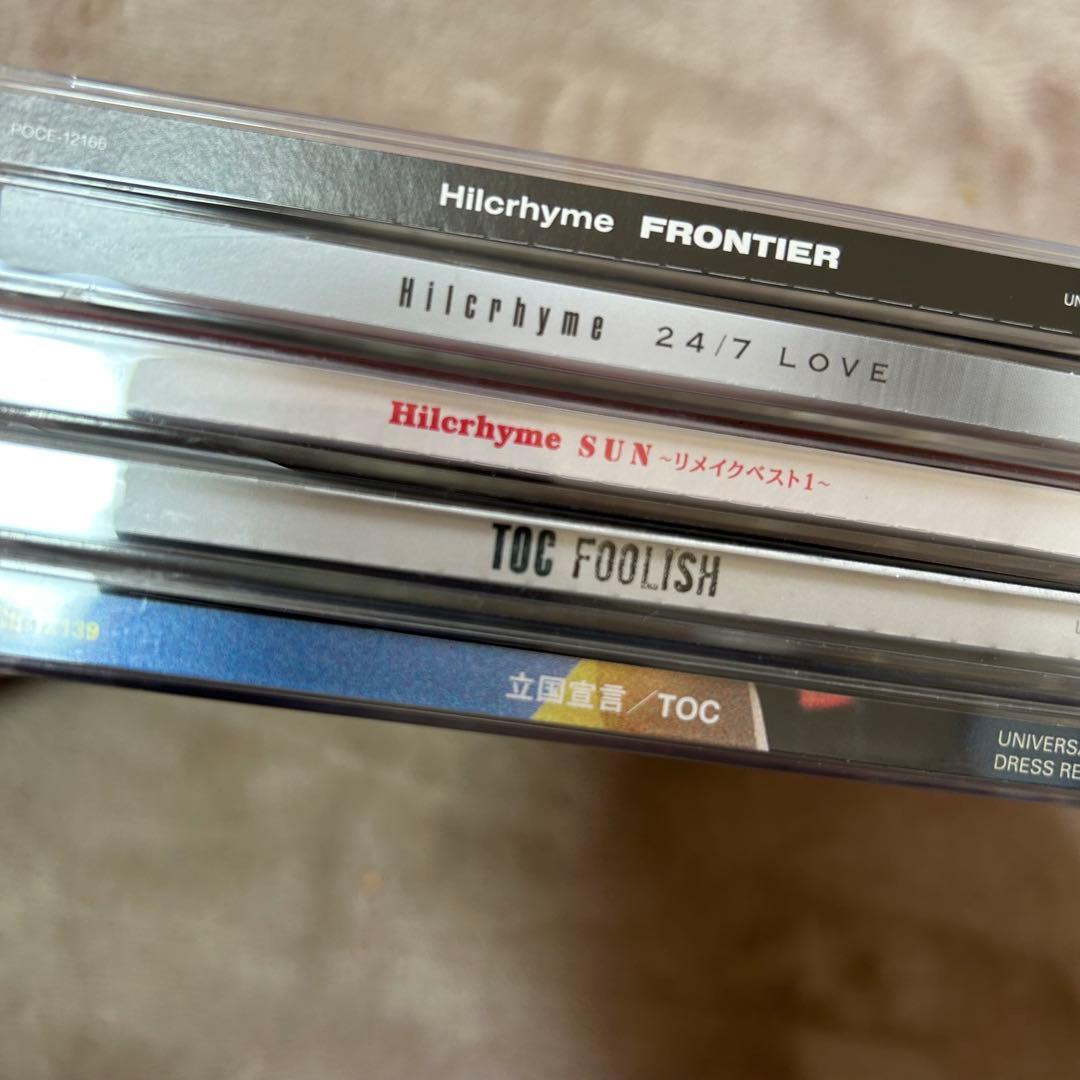 Hilcrhyme,TOC CD5枚セット