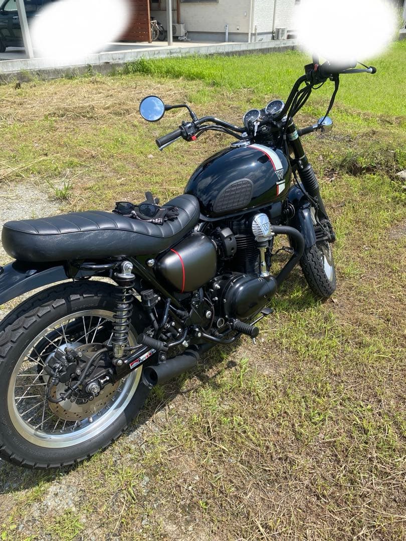 ギャングパーツ　w800後期マフラー