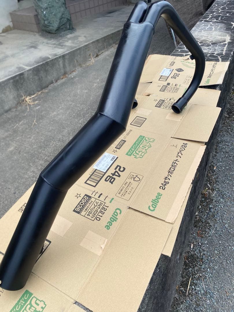 ギャングパーツ　w800後期マフラー