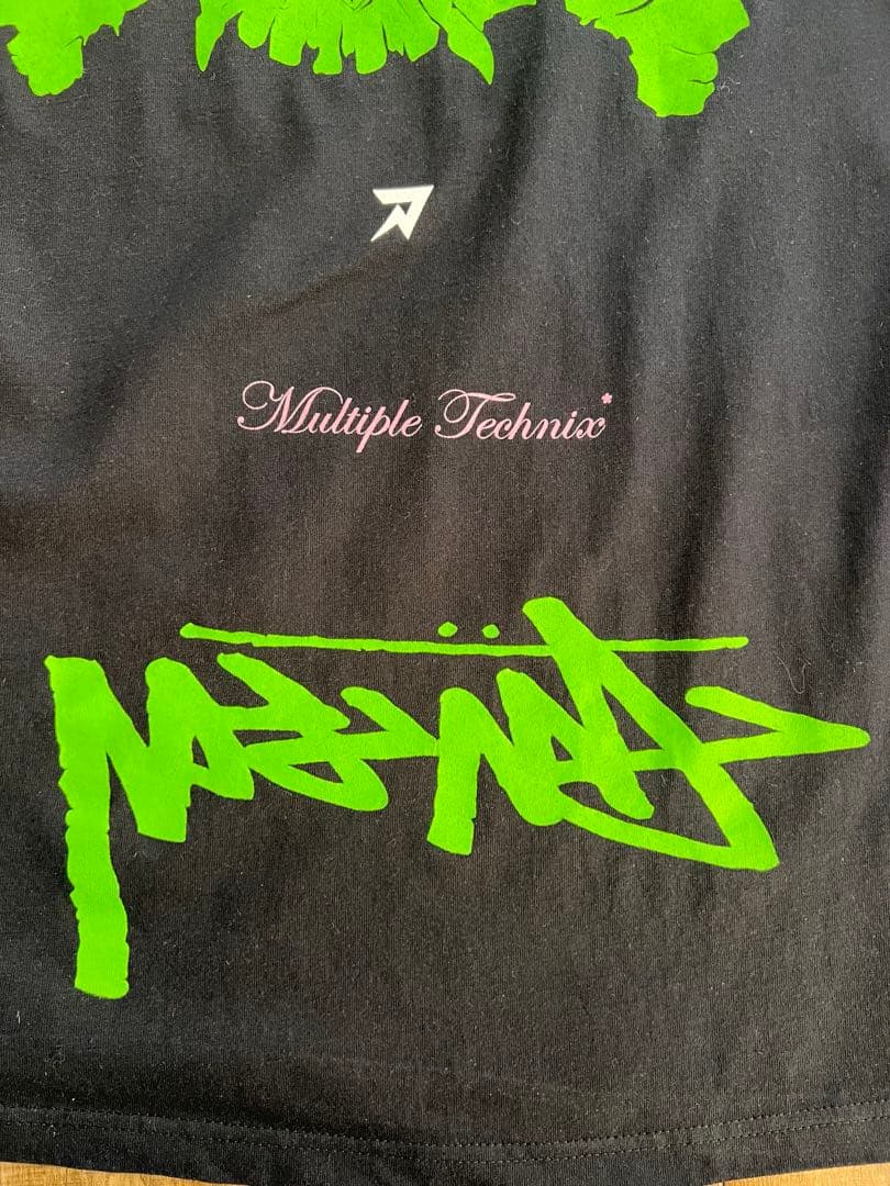 【雑誌掲載】STUSSY×NEXUS7 ホログラムT ブラック 2004