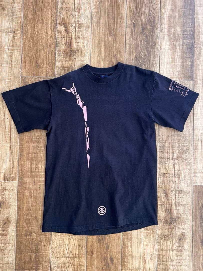 【雑誌掲載】STUSSY×NEXUS7 ホログラムT ブラック 2004