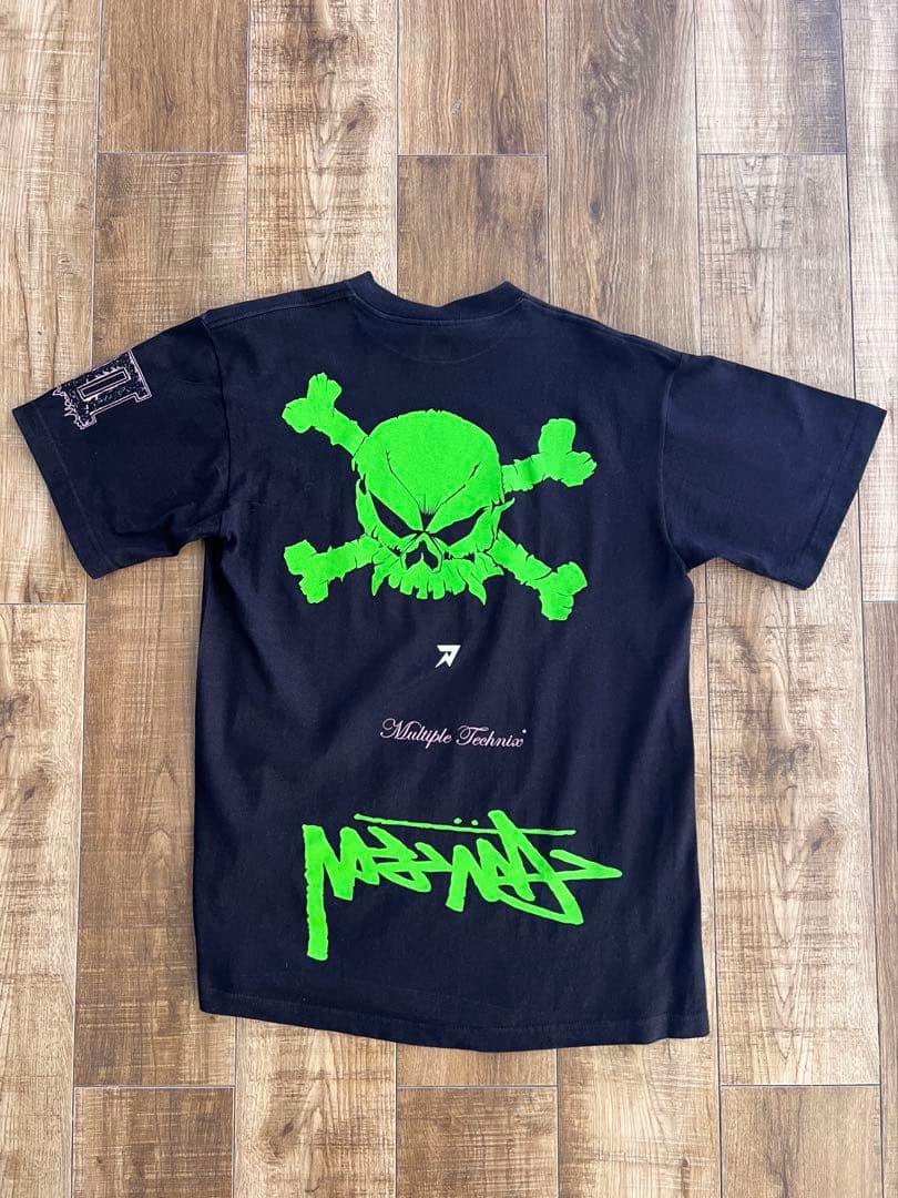 【雑誌掲載】STUSSY×NEXUS7 ホログラムT ブラック 2004