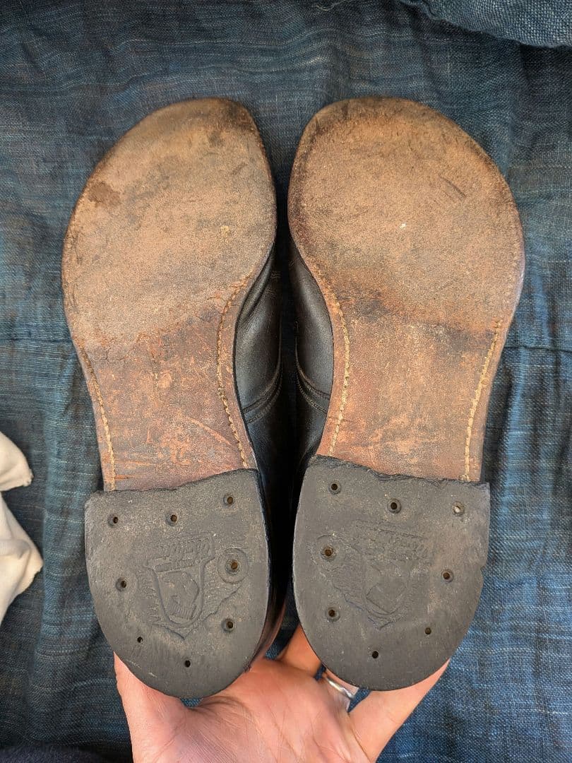 40s vintage US NAVY サービスシューズ FLORSHEIM