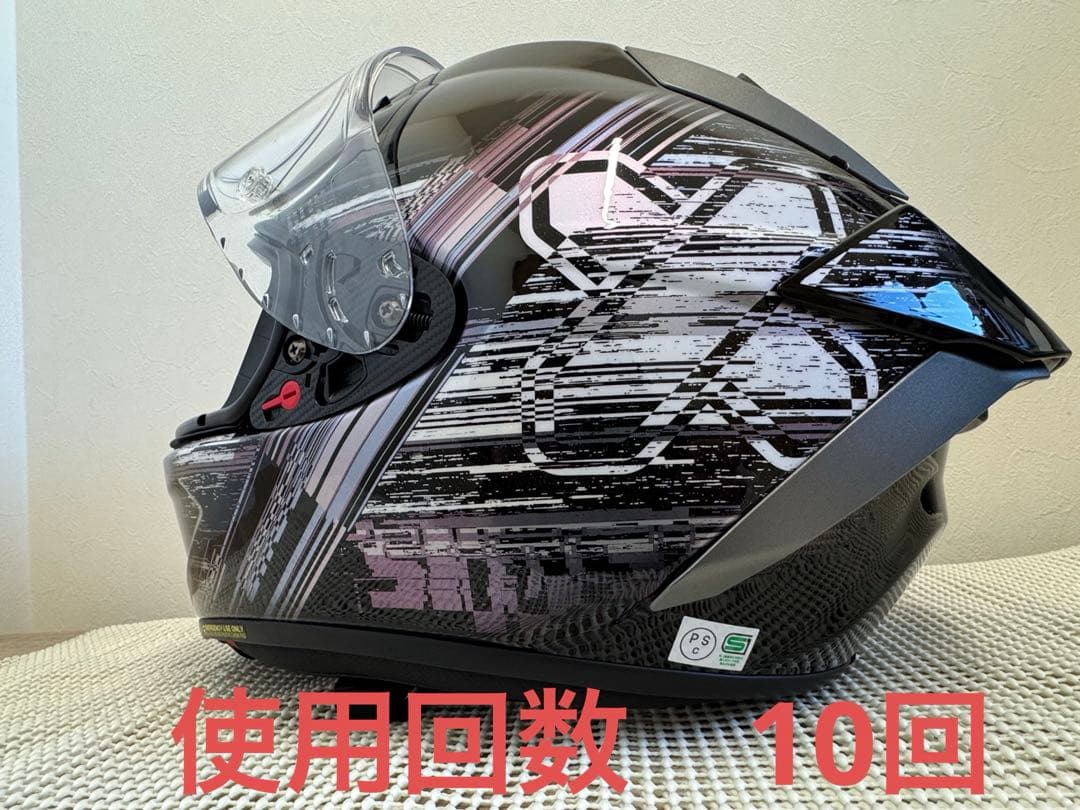 2025年3月購入SHOEI X-15 　XLサイズ　クロスロゴ　TC-5