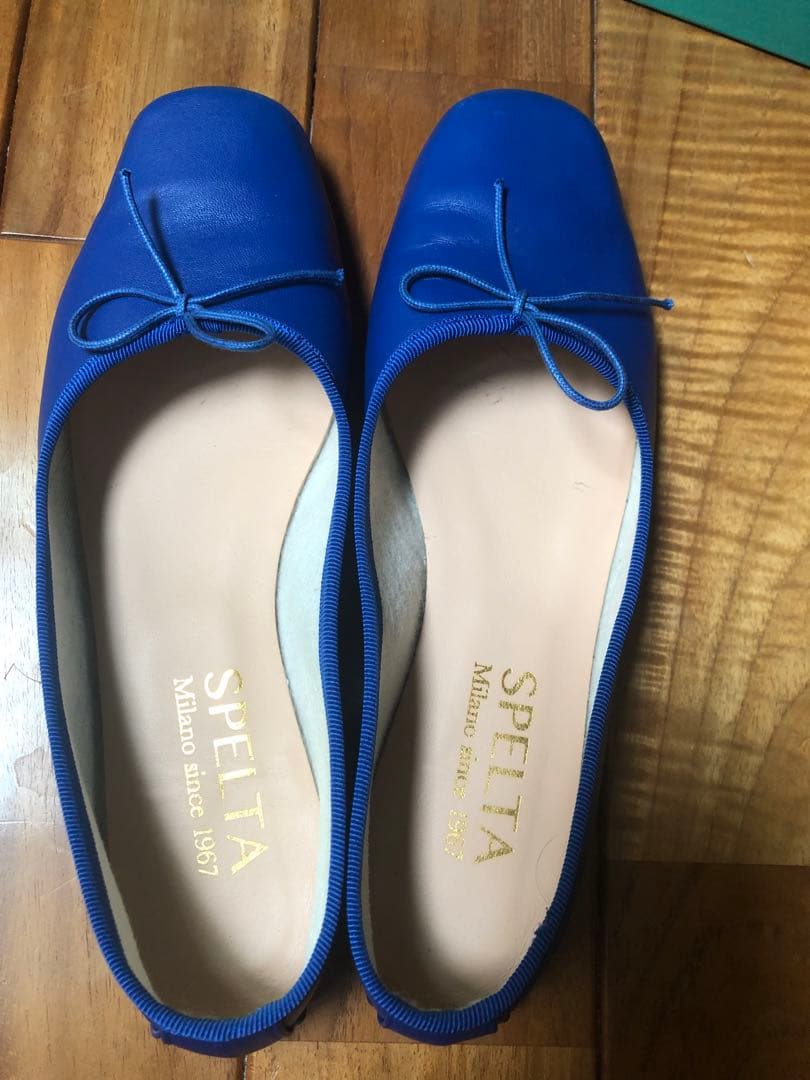 SPELTAバレエシューズ　ブルー