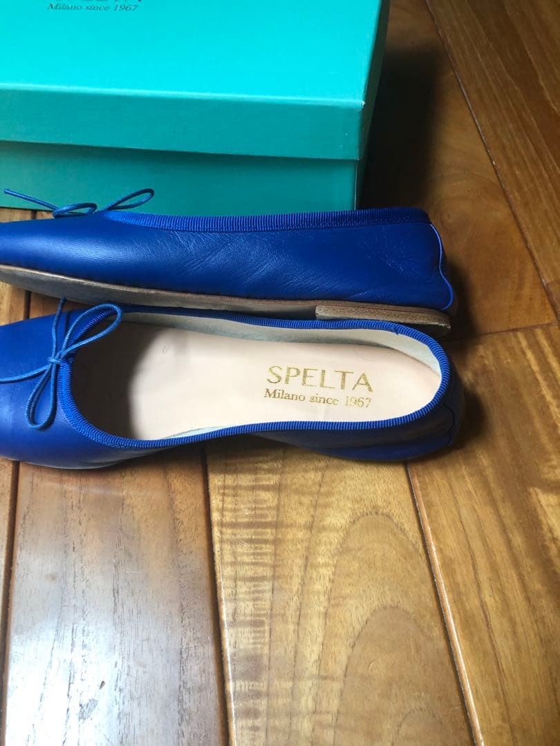 SPELTAバレエシューズ　ブルー