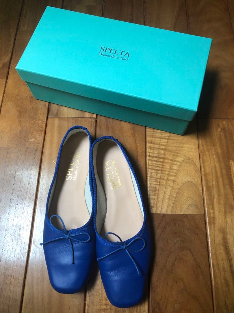 SPELTAバレエシューズ　ブルー