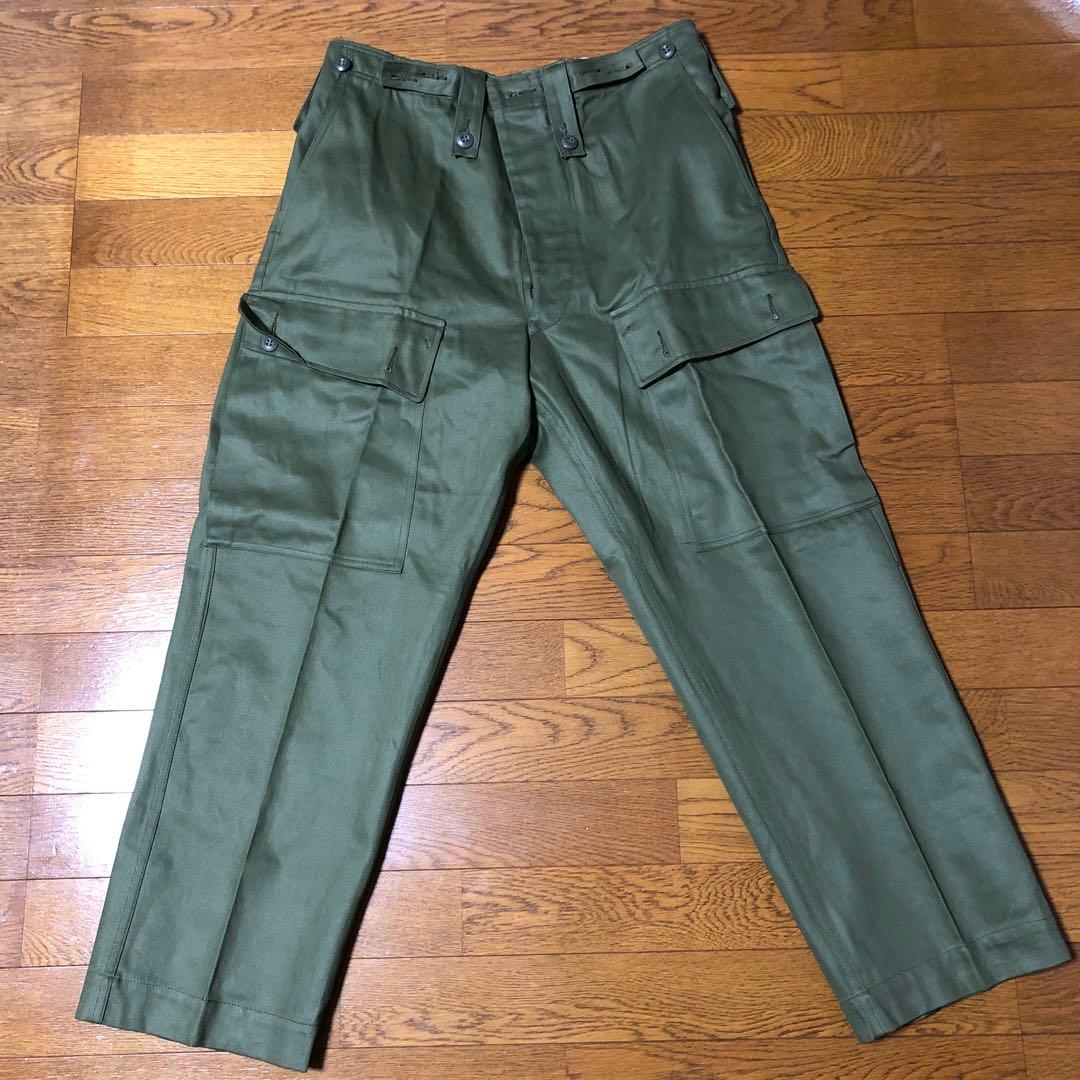 デッドストック 新品 オーストラリア軍 パンツ カーゴ ファティーグ